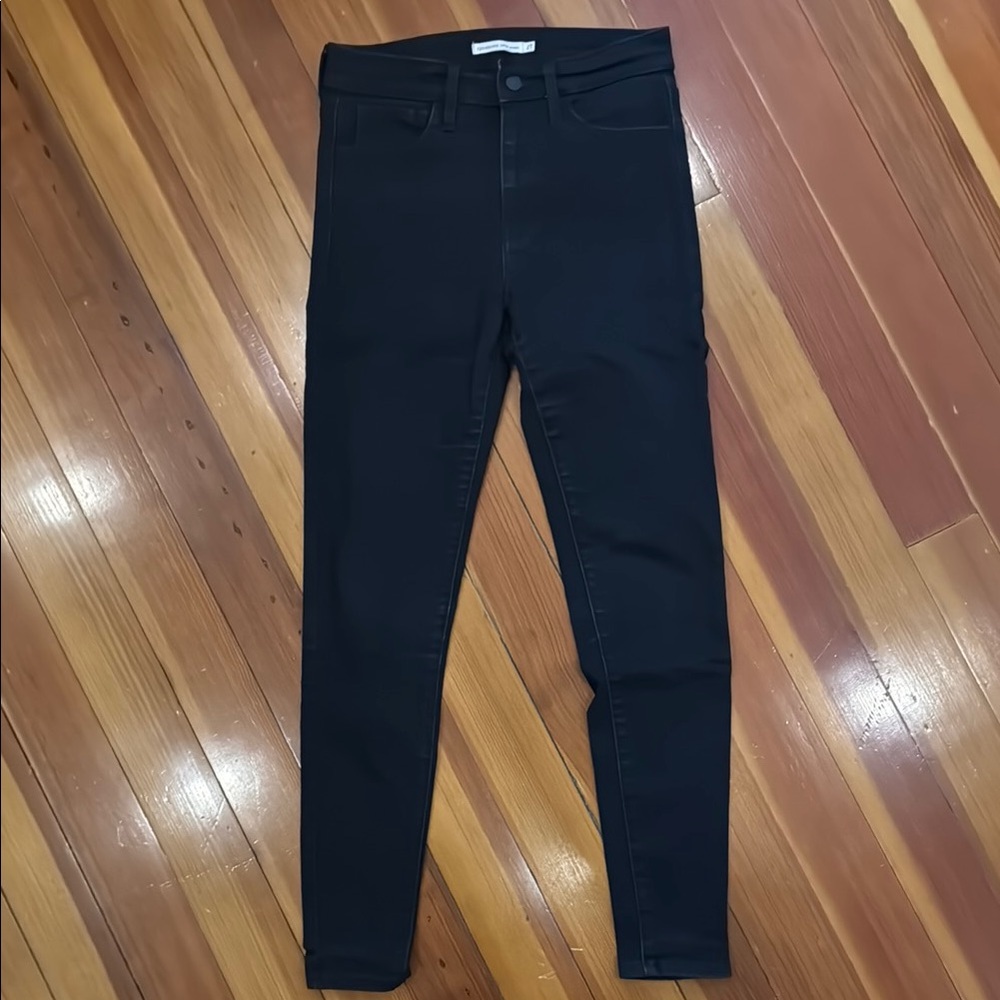 720 High Rise Super Skinny Women's Black Jeans | Condition: lightly worn